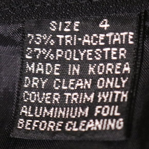 Elegant Gillian Black Pearl Suit #320 - Picture 6 of 6